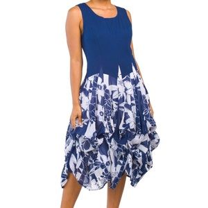 NWT Ladies Sleeveless Cotton Blend Dress